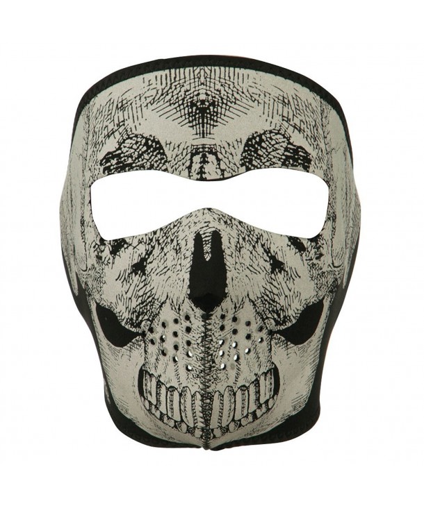 Reflective Neoprene Skull Mask Full CD11ONZ2PC1
