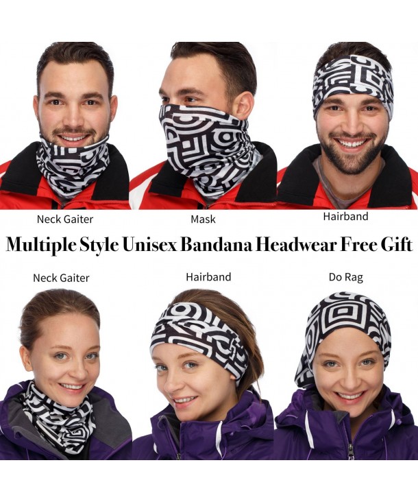 MaxPro Balaclava Ski Mask + Versatile Headband Perfect Ski Bundle ...