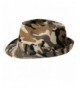 Accessoryo Military Corded Design Trilby in Men's Fedoras