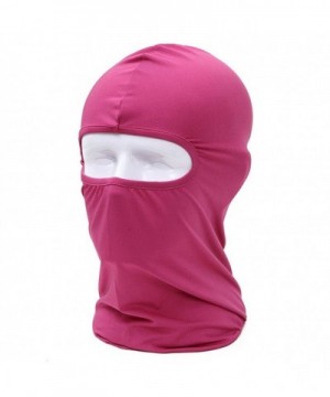 Candy Color Ultra Thin Ski Face Mask Under A Bike / CS Headgear Rose ...