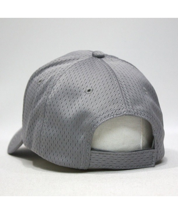 Plain Pro Cool Mesh Low Profile Baseball Cap with Adjustable Velcro ...