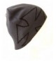 Cuffless Iron Cross Side Beanie