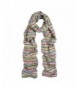 Premium Multi Color Fair Isle Knit Long Warm Winter Scarf - Diff Colors Avail - V2 - CO11HQJEHGX