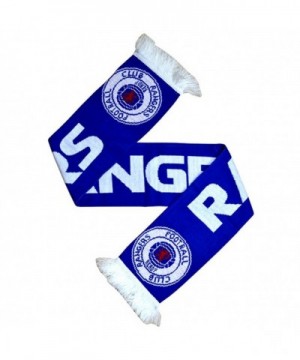 Rangers FC Official Soccer/Football Supporters Crest/Logo Bar Scarf ...