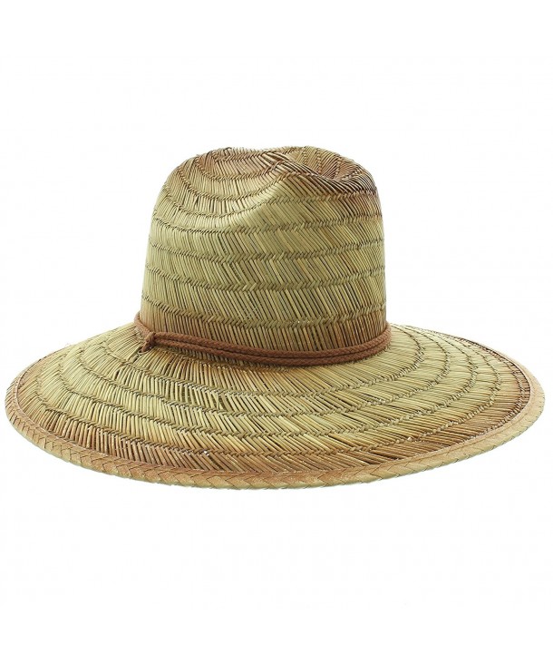 Men's Sonoma Prints Pierside Straw Sun Hats 25 Styles Brown Tarnish ...