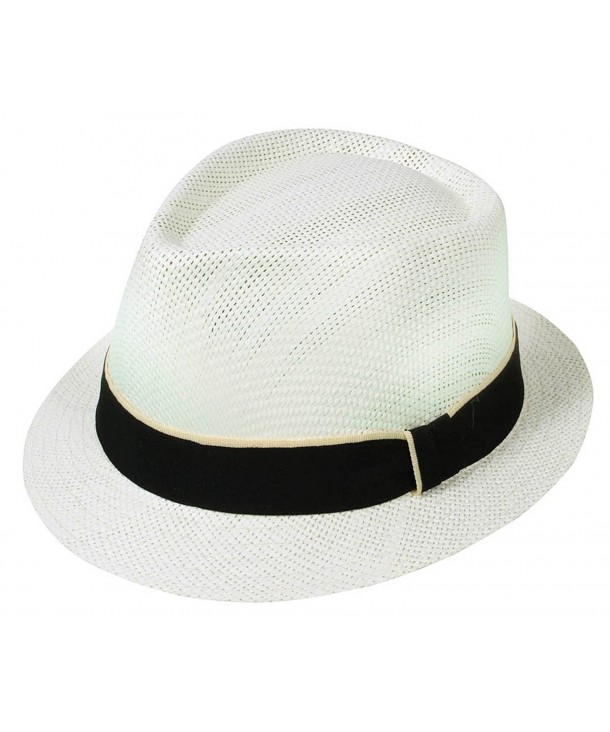 mens summer straw fedora hats