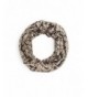 Bohomonde- Arden Infinity Scarf- Elegant Print Soft Jersey Knit - Brown/Ivory - CX129R2AJHV