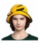 Maitose Women's Bow Wool Felt Bowler Hat - Yellow - CK128NIYPCB