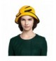 MaitoseTM Womens Wool Bowler Yellow