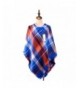 Womens Vintage Tartan Checked Pashimina